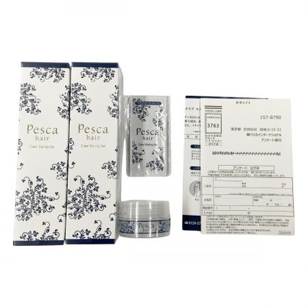  Pesca hair ぺスカ クリア スタイリング ジェル ヘアトリートメント セット  未開封品