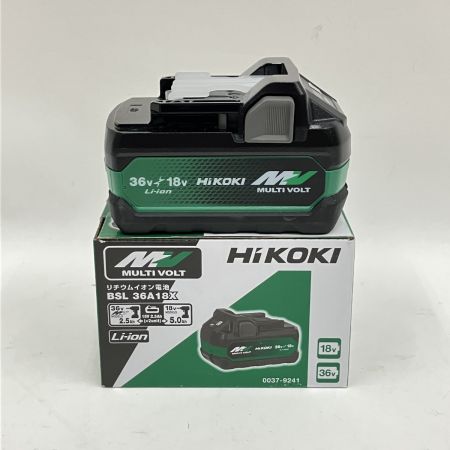  HiKOKI ハイコーキ 純正品 蓄電池 マルチボルトバッテリー BSL36A18X 未使用品