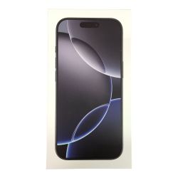 〇〇 Apple アップル IPhone 16 Pro Black Titanium ブラックチタニウム 256GB 本体 MYN03J/A ブラック 未開封品 Nランク