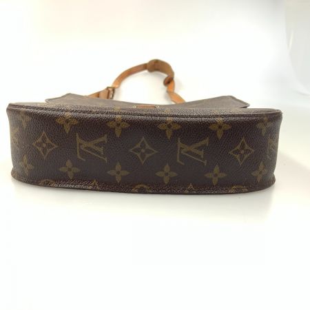  LOUIS VUITTON ルイヴィトン モノグラム サンクルー GM 斜め掛け ショルダーバッグ M51242 ブラウン
