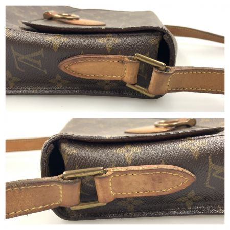  LOUIS VUITTON ルイヴィトン モノグラム サンクルー GM 斜め掛け ショルダーバッグ M51242 ブラウン