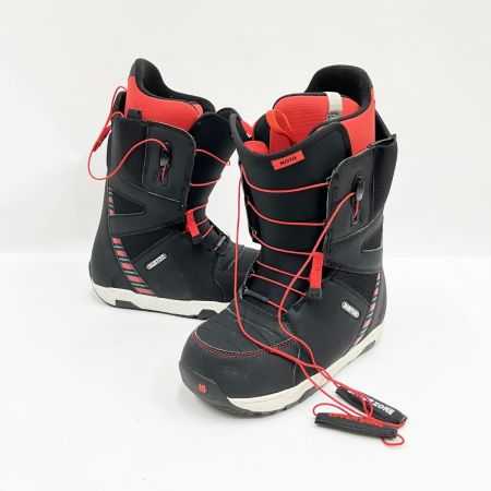  BURTON バートン クィックレース式 MOTO ASIAN FIT スノーボードブーツ SIZE 26.5cm ブラック×レッド