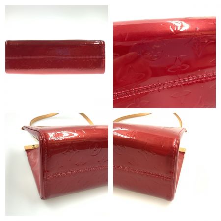  LOUIS VUITTON ルイヴィトン モノグラム ヴェルニ ロクスバリー ドライブ 2WAYバッグ M91987 レッド