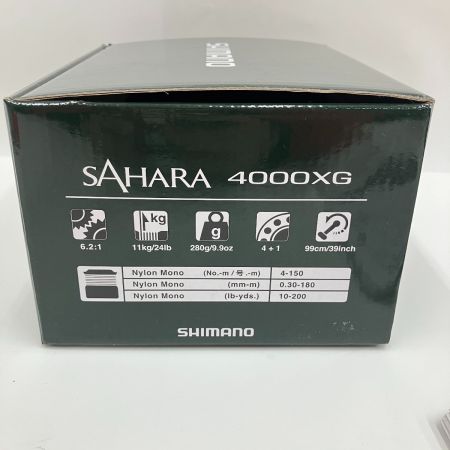  SHIMANO シマノ SAHARA 22サハラ 4000XG スピニングリール 44594