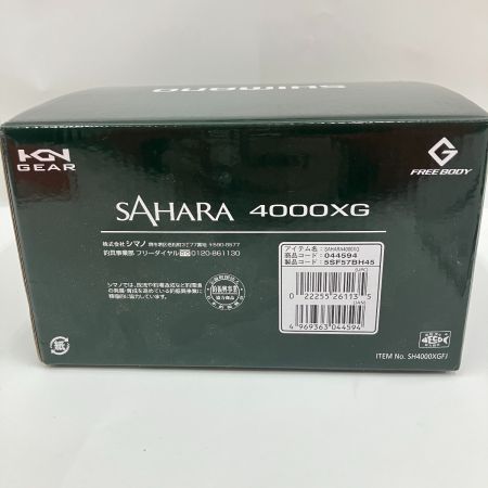 SHIMANO シマノ SAHARA 22サハラ 4000XG スピニングリール 44594