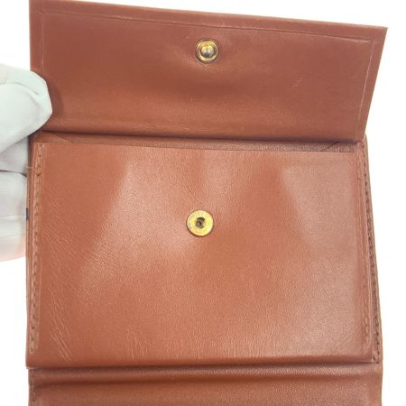  MCM エムシーエム エムシーエム ヴィセトス 二つ折り財布 ミニウォレット ブラウン