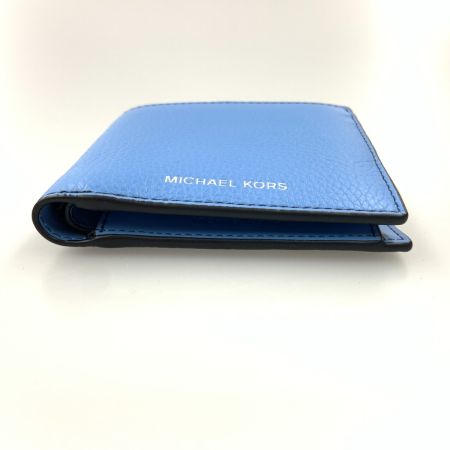  MICHAEL KORS マイケルコース ビルフォード ウィズ コインポケット 二つ折り財布 36T4LCOF3L ブルー