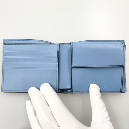  MICHAEL KORS マイケルコース ビルフォード ウィズ コインポケット 二つ折り財布 36T4LCOF3L ブルー