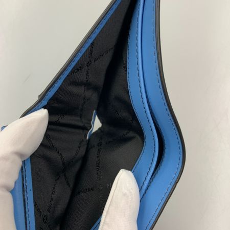  MICHAEL KORS マイケルコース ビルフォード ウィズ コインポケット 二つ折り財布 36T4LCOF3L ブルー