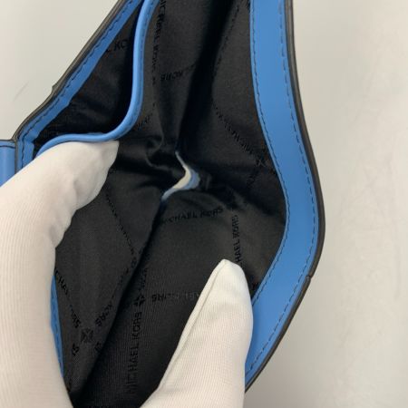  MICHAEL KORS マイケルコース ビルフォード ウィズ コインポケット 二つ折り財布 36T4LCOF3L ブルー