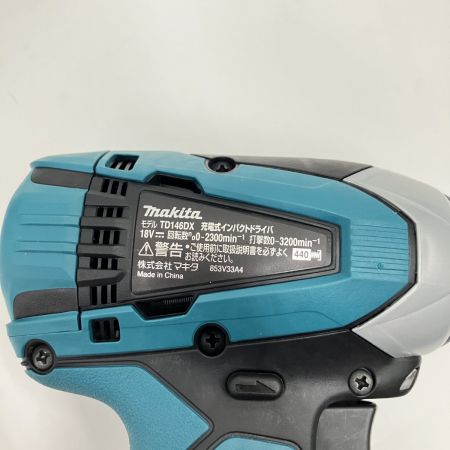  MAKITA マキタ 18V 充電式インパクトドライバ TD146DWHX 未使用品