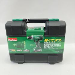 〇〇 MAKITA マキタ 充電式 ドライバドリル MDF347DSA グリーン 未使用品 Sランク