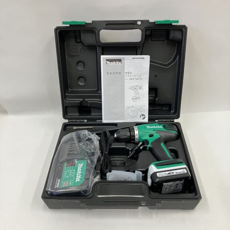 MAKITA マキタ 充電式 ドライバドリル MDF347DSA グリーン 未使用品