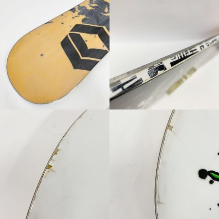  FTWO エフティーダブリューオー TNT 17-18モデル スノーボード 143cm ホワイト 現状渡し