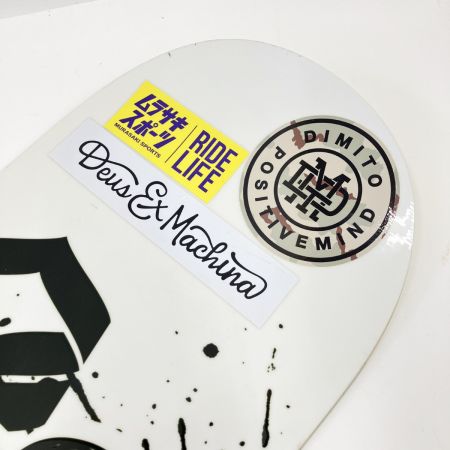  FTWO エフティーダブリューオー TNT 17-18モデル スノーボード 143cm ホワイト 現状渡し