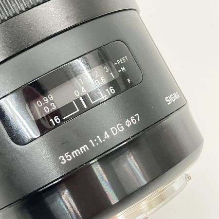  SIGMA シグマ 交換レンズ Canonマウント 35mm F1.4 DG HSM