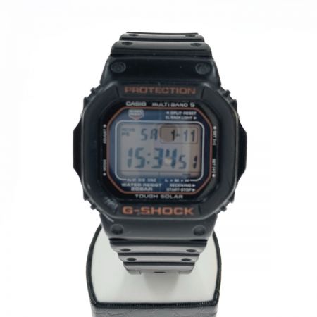  CASIO カシオ Gショック ソーラー電波クォーツ 腕時計 GW-M5600R ブラック x オレンジ