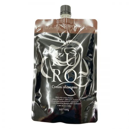   VR クロクリームシャンプー ダークブラウン 400g
