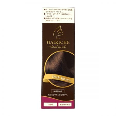  HAIRICHE ヘアリシェ ナチュラル エアリーカラー ダークブラウン 染毛剤