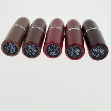  M・Ａ・Ｃ ア テイスト オブ マット リップスティック ×5  デスティンド フォースターダム