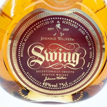  Johnnie Walker ジョニーウォーカー Swing スイング スコッチ ウィスキー 750ml 40度 未開栓