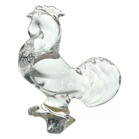  Baccarat バカラ オブジェ ニワトリ 干支 酉 鶏 クリスタル  置物