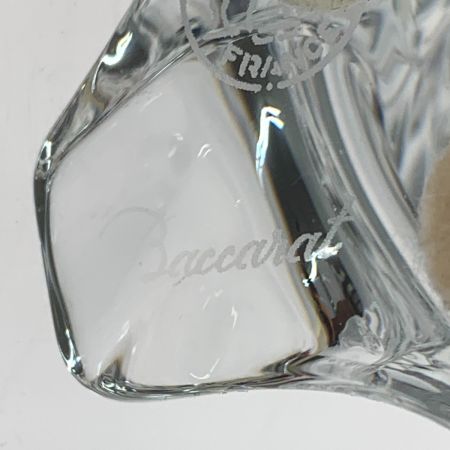  Baccarat バカラ オブジェ ニワトリ 干支 酉 鶏 クリスタル  置物