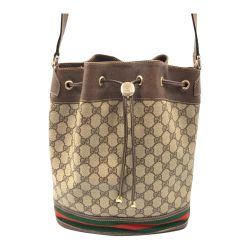 〇〇 GUCCI グッチ オールドグッチ GG柄 シェリーライン ショルダーバッグ 001-904-2085 Cランク
