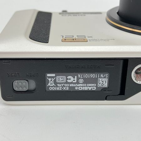  CASIO カシオ EXILIM コンパクト デジタルカメラ コンデジ EX-ZR100