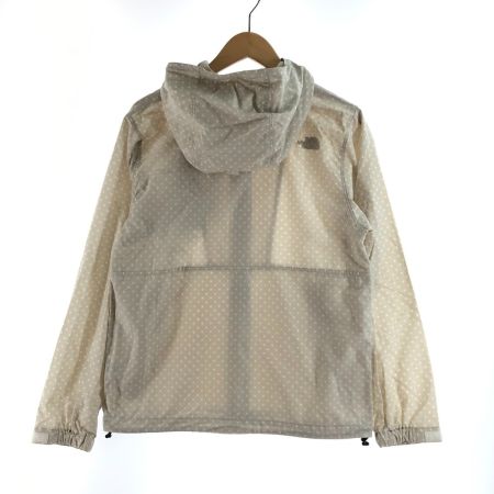  THE NORTH FACE ザノースフェイス スポーツウエア レディース ジップパーカー ドット サイズL NPW11170 ベージュ