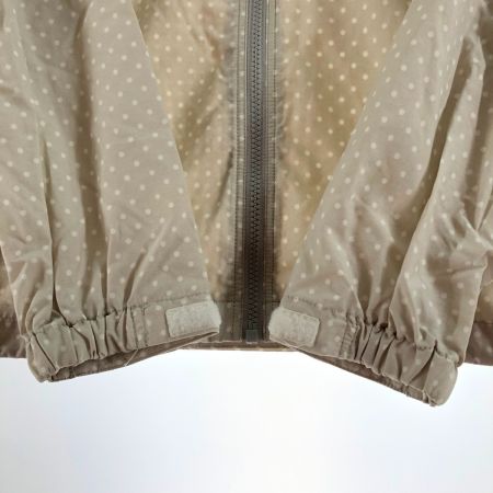  THE NORTH FACE ザノースフェイス スポーツウエア レディース ジップパーカー ドット サイズL NPW11170 ベージュ