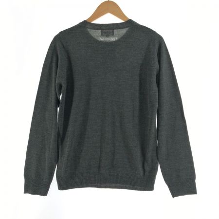  Jack Bunny!! ジャックバニー ゴルフウエア レディース ニット サイズ2 263-8270024 グレー