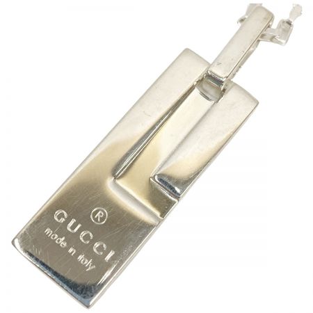  GUCCI グッチ プレート ネックレス SV925 シルバー