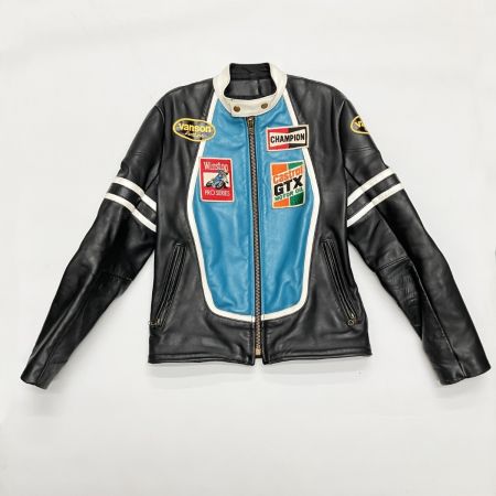 VANSON バンソン シングル ライダース ジャケット USA製 サイズ38 現状渡し