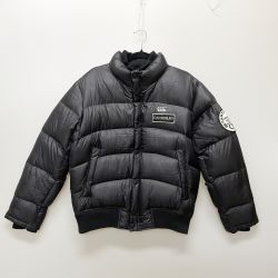 〇〇 CANTERBURY カンタベリー メンズ ダウンジャケット SIZE M RA-78650 ブラック Bランク