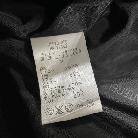  CANTERBURY カンタベリー メンズ ダウンジャケット SIZE M RA-78650 ブラック