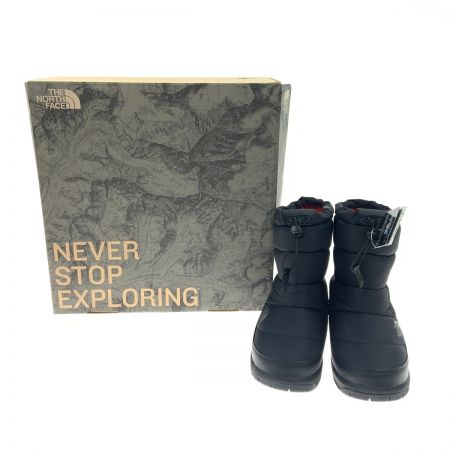  THE NORTH FACE ザノースフェイス ヌプシ ブーティ ブーツ 24cm NFW51685 ブラック