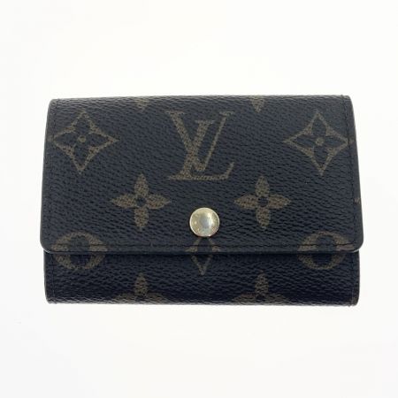  LOUIS VUITTON ルイヴィトン モノグラム ミュルティクレ6 6連キーケース M62630 ブラウン