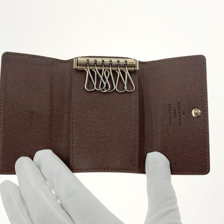  LOUIS VUITTON ルイヴィトン モノグラム ミュルティクレ6 6連キーケース M62630 ブラウン
