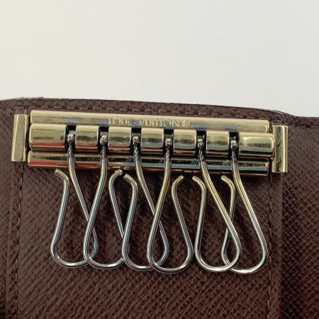  LOUIS VUITTON ルイヴィトン モノグラム ミュルティクレ6 6連キーケース M62630 ブラウン