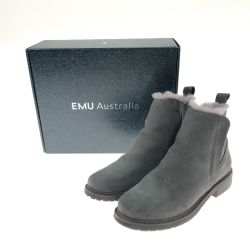 〇〇 EMU エミュー レディース ブーツ Pioneer サイズ24cm W11292 グレー Aランク
