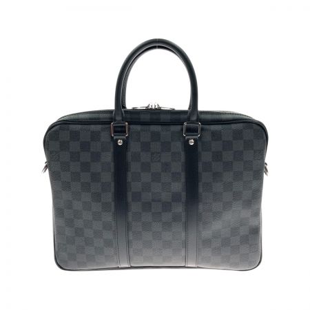  LOUIS VUITTON ルイヴィトン ダミエ グラフィット PDV PM 2WAYバッグ N41478 ブラック