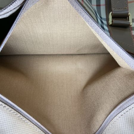  Burberrys バーバリーズ ノバチェック ボストンバッグ ブラウン