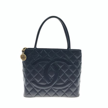  CHANEL シャネル 復刻トート レディース トートバッグ A01804 ブラック