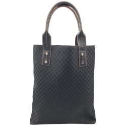 〇〇 CELINE セリーヌ マカダム  トートバッグ ブラック Bランク