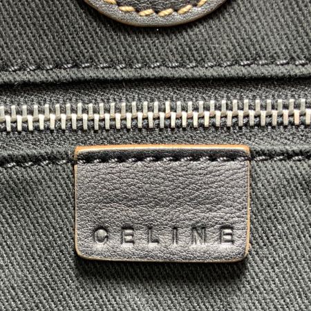  CELINE セリーヌ マカダム  トートバッグ ブラック