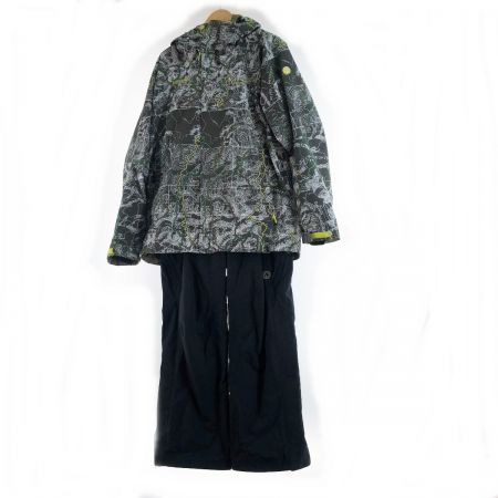  MARMOT マーモット スポーツウエア スキーウェア メンズ 上下セット サイズXL MJW-F3014　MJW-F3016P 上カーキ×下黒