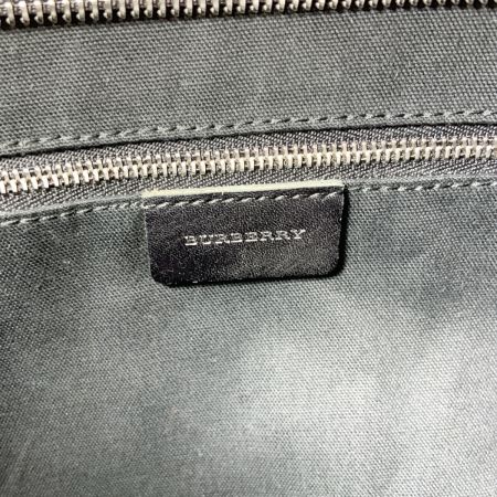  BURBERRY バーバリー ハンドバッグ  ブラック x パープル