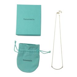 〇〇 Tiffany & Co. ティファニー Tスマイル ネックレス Ag925 刻印 シルバー 925 シルバー Bランク