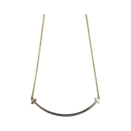  Tiffany & Co. ティファニー Tスマイル ネックレス Ag925 刻印 シルバー 925 シルバー